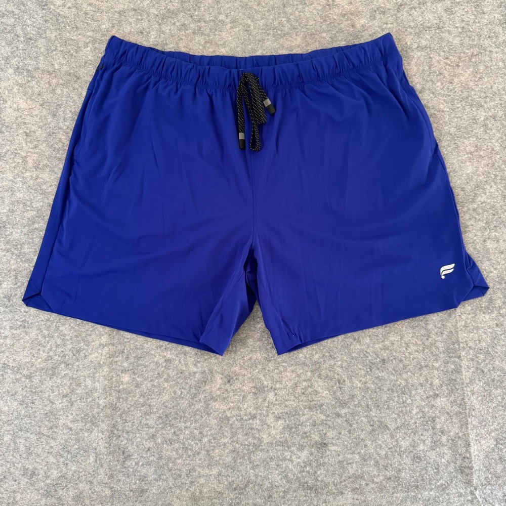 Fabletics 3X 7in Admiral Blue Active Training Unlined Nylon Men's The One Shorts